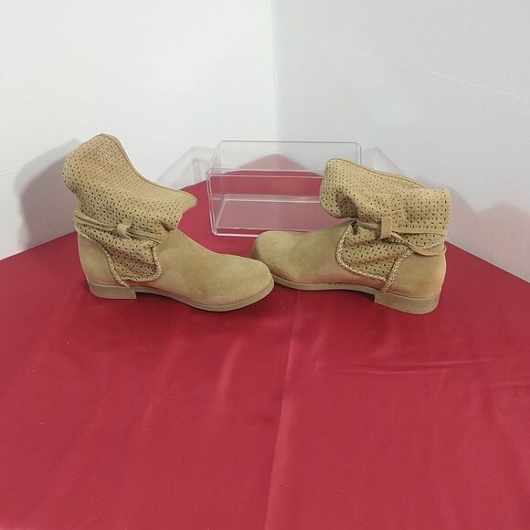 Coolway Tan Ankle Boots Women’s Size 37 US SZ 6. Condition is Pre-owned. - Picture 5 of 8